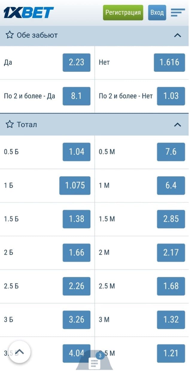 зеркалом мобильной версии 1хбет на сегодня